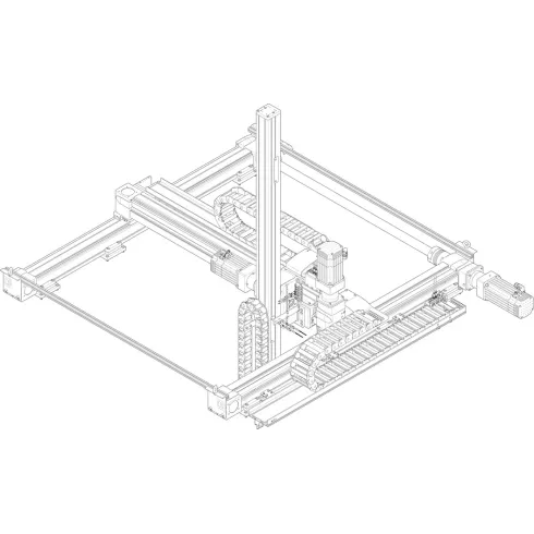 Трехкоординатный портал Y Festo XCR-3