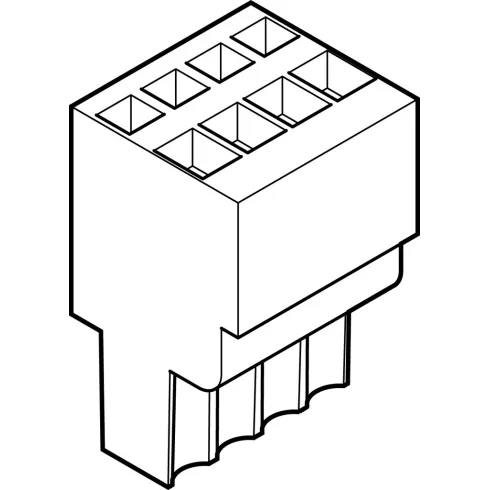Штекер Festo NECC-L2G4-C1 8024782 купить в интернет-магазине  | Промышленная Автоматизация