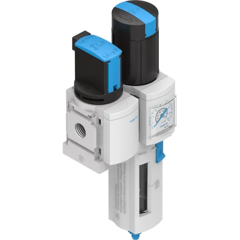 Блок подготовки воздуха, комбинация Festo MSB4-1/4:C3:J1-WP