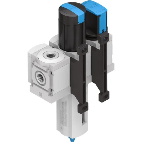 Блок подготовки воздуха, комбинация Festo MSB4-1/4:C3:J1:F12-WP
