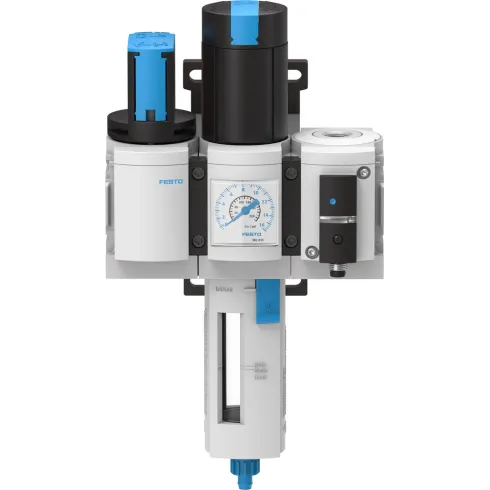 Блок подготовки воздуха, комбинация Festo MSB4-1/4:C3:J1:F12-WP
