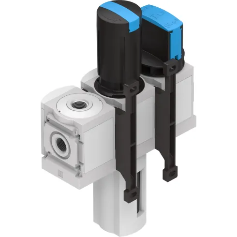 Блок подготовки воздуха, комбинация Festo MSB6-1/2:C3:J1:F12-WP