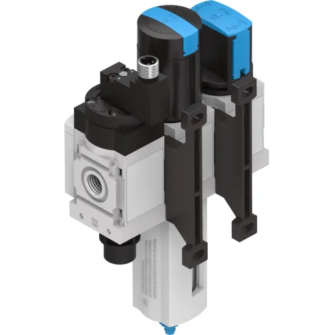 Блок подготовки воздуха, комбинация Festo MSB4-1/4:C3:J1:D14-WP
