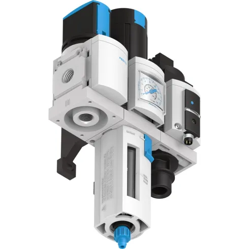 Блок подготовки воздуха, комбинация Festo MSB4-1/4:C3:J1:D14-WP