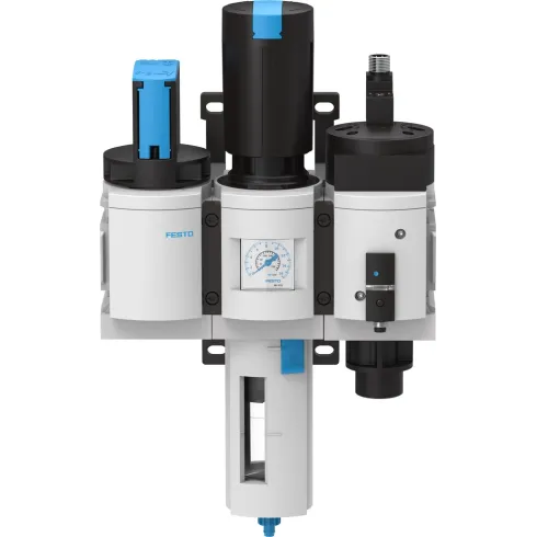 Блок подготовки воздуха, комбинация Festo MSB6-1/2:C3:J1:D14-WP
