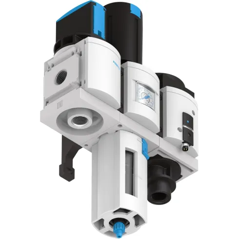 Блок подготовки воздуха, комбинация Festo MSB6-1/2:C3:J1:D14-WP