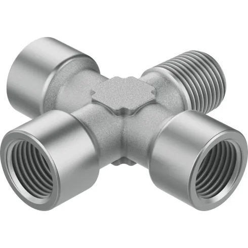 Фитинг крестообразный резьбовой Festo NPFC-X-R14-3G14-MFFF