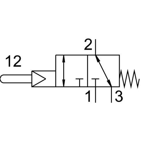 Нажимной распределитель Festo VMEF-STC-M32-M-N14