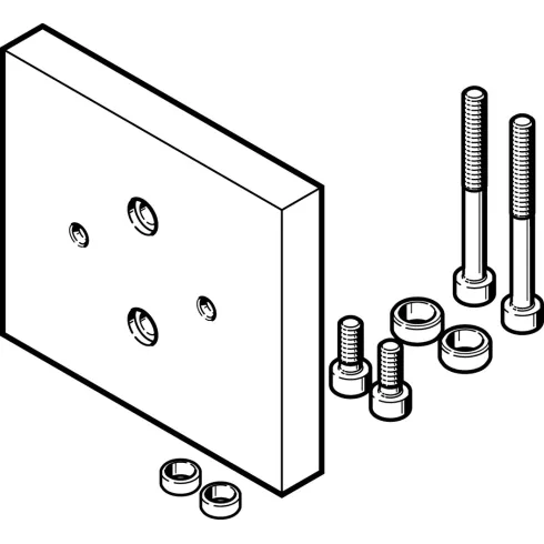 Адаптерная плита Festo DHAA-G-Q11-16-B17-14