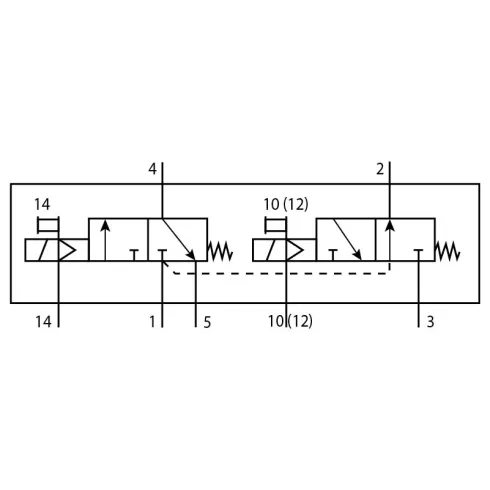 Распределитель с электромагнитным управлением Festo VUVS-LT30-T32H-MZD-G38-F8-1C1