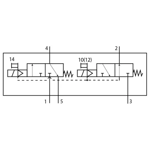 Распределитель с электромагнитным управлением Festo VUVS-LT30-T32H-MD-N38-F8