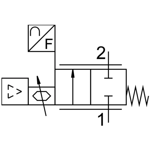 Пропорциональный распределитель Festo VEMD-L-6-14-20-D21-M5-1-R1-V4