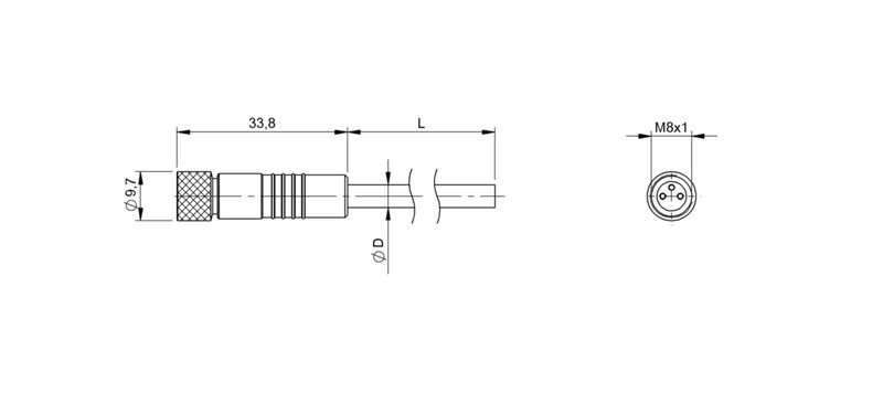 Разъем с кабелем Balluff BCC W313-0000-10-001-SW0434-040