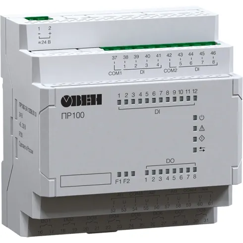Компактное программируемое реле для локальных систем автоматизации ОВЕН ПР100-24.1208.03.0