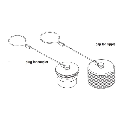 Заглушка алюминиевая для штекера Stucchi VOF200