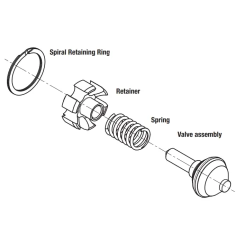 Ремкомплект внутренние детали Stucchi VOF200