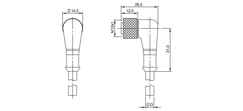 Разъем с кабелем Balluff BKS-S 20-13-PU-05