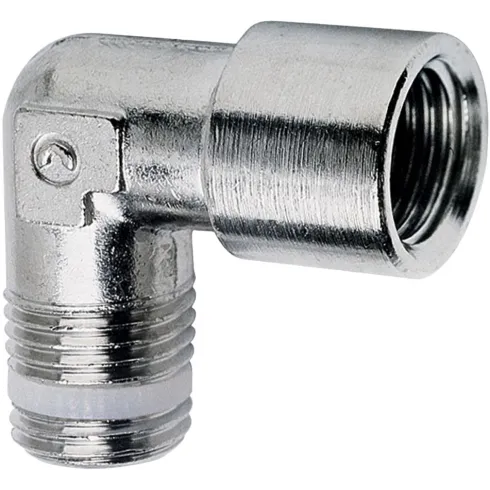 Штуцер угловой с наружной и внутренней резьбой Camozzi-S2020-1/8-1/8