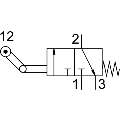 Распределитель с роликовым рычагом Festo L-3-1/4-B