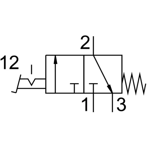 Пневмопедаль Festo FP-3-1/4-B