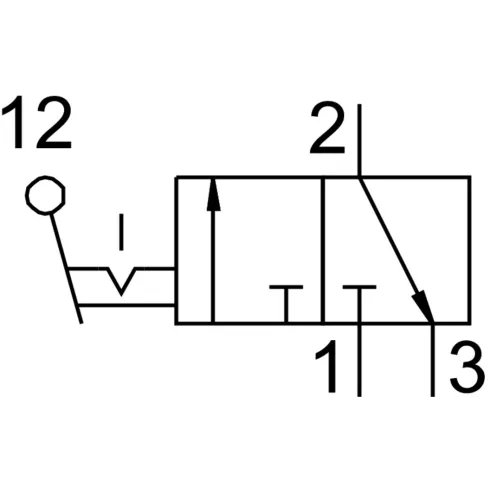 Ручной клапан Festo H-3-1/4-B