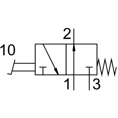 Пневмопедаль Festo FO-3-1/4-B