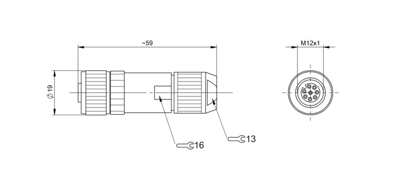 Разъем Balluff BCC M478-0000-1A-000-43X834-000