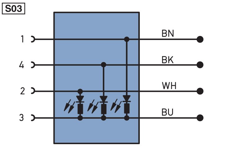 Разъем с кабелем Wenglor ZAS02V802