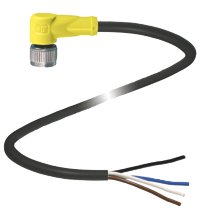 Соединительный кабель Pepperl Fuchs V1-W-S-BK5M-PUR-A