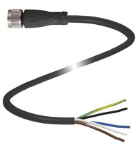Соединительный кабель Pepperl Fuchs V15-G-BK2M-PUR-A2