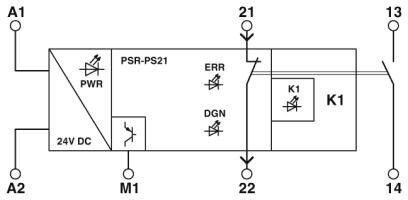 PSR-PS21-1NO-1NC-24DC-SC