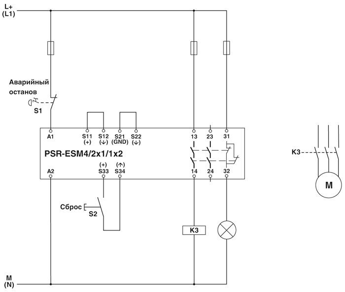 PSR-SCP- 24UC/ESM4/2X1/1X2