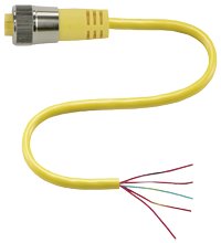 Соединительный кабель Pepperl Fuchs V95-G-YE3M-PVC-22