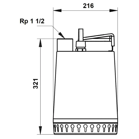 Дренажный насос Grundfos Unilift AP12.40.04.A3 96023871