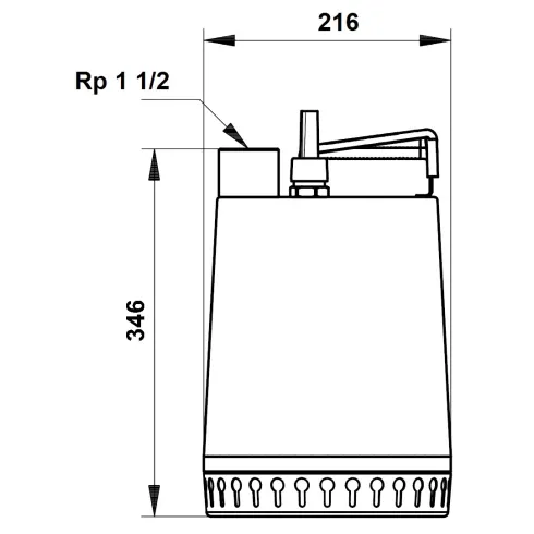 Дренажный насос Grundfos Unilift AP12.40.08.A3 96023873