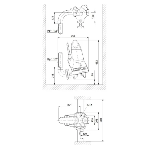 Канализационный насос Grundfos SEG.40.40.2.50B 96075917