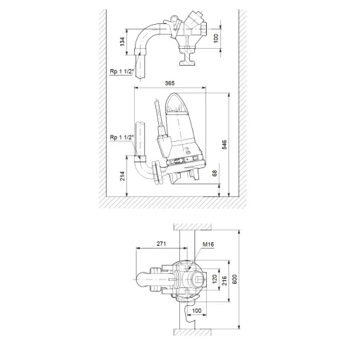 Канализационный насос Grundfos SEG.40.12.2.50B 96076218