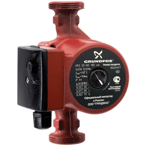Циркуляционный насос Grundfos UPS 25-60 96281477