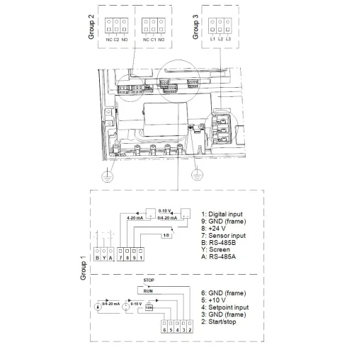 Центробежный насос 18,5 квт Grundfos TPE 150-260/4 S-A-F-A-BAQE-PX3 96306143