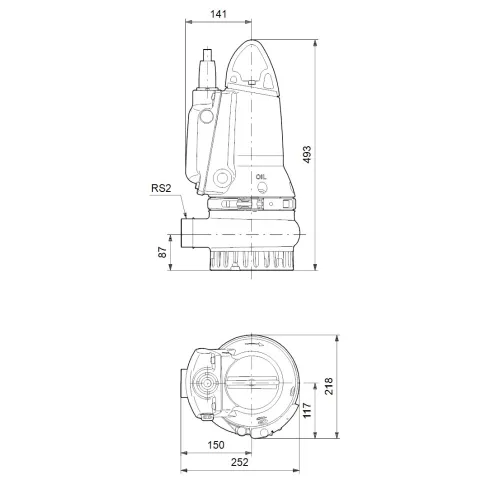 Дренажный насос autoadapt Grundfos DP10.50.09.E.2.50B 96877478
