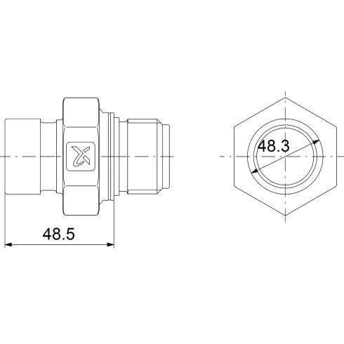 Муфтовый переходник к насосам cm(e) Grundfos 96904700