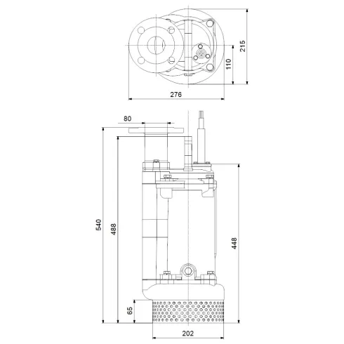 Дренажный насос Grundfos DWK.O.6.80.22.5.0D 96922647