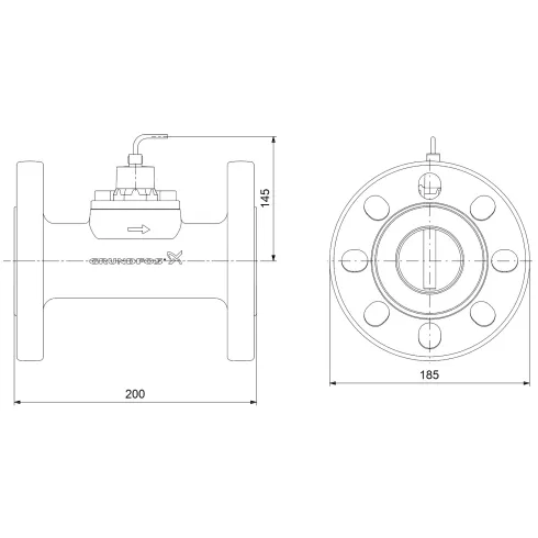 Датчик расхода, промышленный Grundfos VFI/5.2-104m/1/C/M5.00-X/EG6/SG/33F/AC-1 97686147