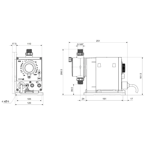 Дозировочный насос Grundfos DDE 15-4 97720997