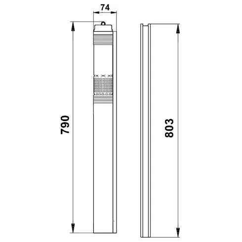 Скважинный насос Grundfos SQE 2- 75 NE 97778406