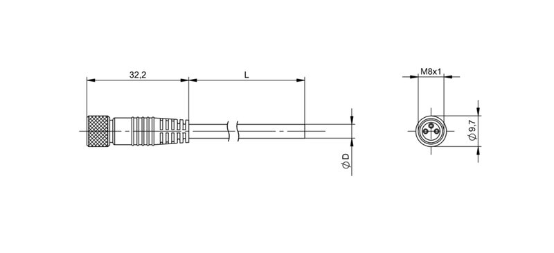 Разъем с кабелем Balluff BCC M313-0000-10-036-PS0334-020