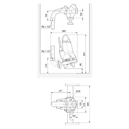 Канализационный насос Grundfos SEG.40.15.2.1.502 98280724