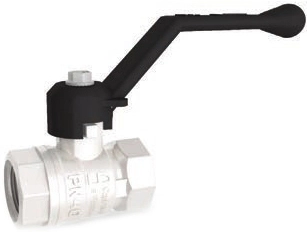 Кран шаровой латунный резьбовой LD Pride 47.15. Ру40 Ду15 (PN40 DN15) рычаг, муфта-муфта