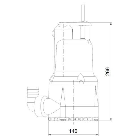Дренажный насос Grundfos KPC 24/7 210 98851057