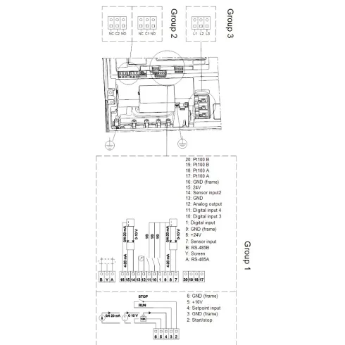 Многоступенчатый вертикальный насос Grundfos CRE 125-1 A-F-A-E-HQQE 99264394